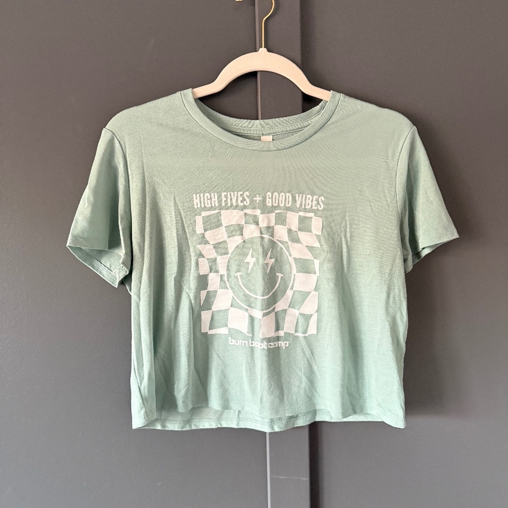 Burn Boot Camp Crop Tee